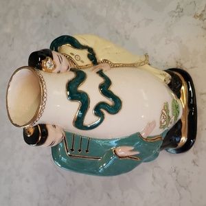 Vintage handpainted ceramic